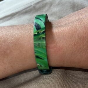 KEEP Collective Always take the scenic route leather bracelet